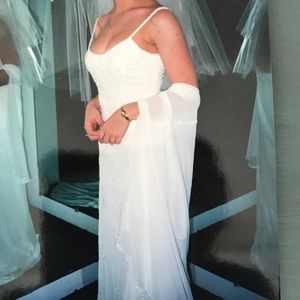 Demetrios Couture Wedding Dress - Size 4